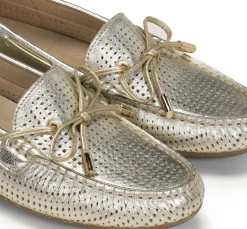 Fluchos BRUNI F1428 Mocasín Dorado New