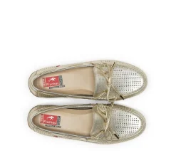 Fluchos BRUNI F1428 Mocasín Dorado New