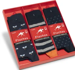 Fluchos CA0012 Pack 3 Calcetines Hombre Discount
