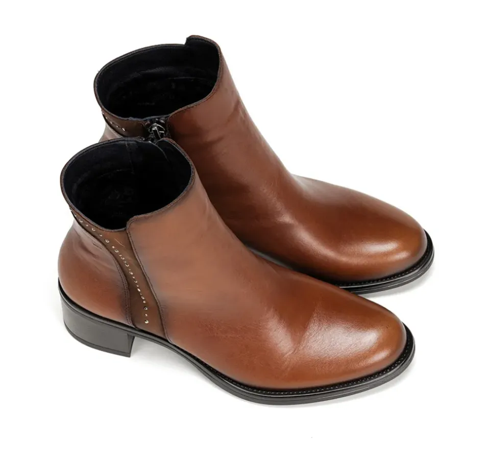 Fluchos CHIARA D9134 Botín Marrón Clearance