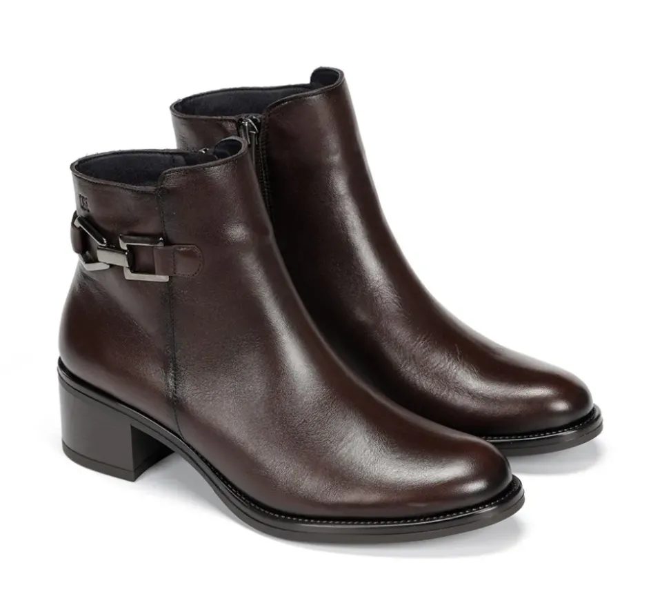 Fluchos CHIARA D9347 Botín Marrón Outlet