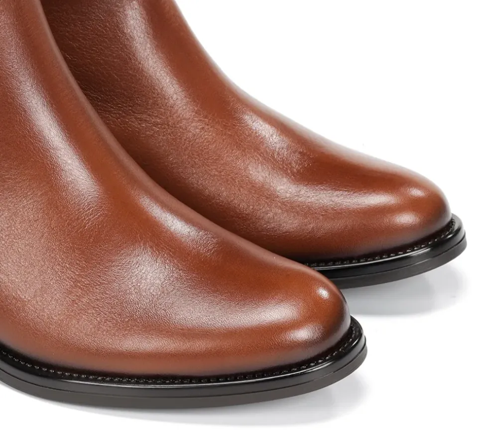 Fluchos CHIARA D9347 Botín Marrón Clearance