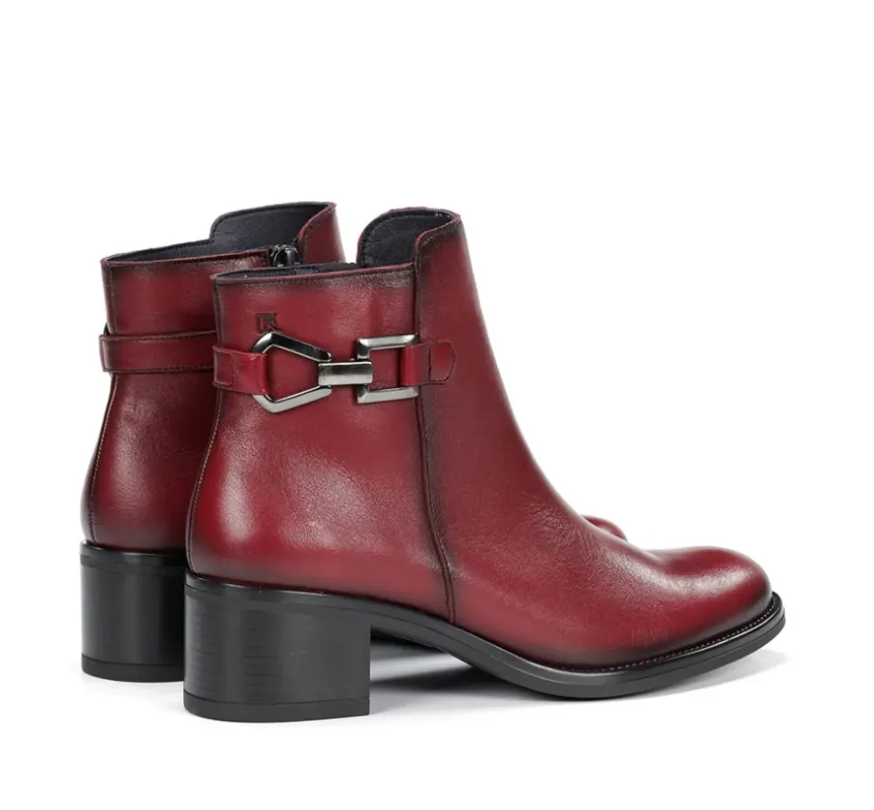 Fluchos CHIARA D9347 Botín Rojo Clearance