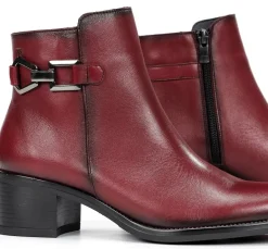 Fluchos CHIARA D9347 Botín Rojo Clearance