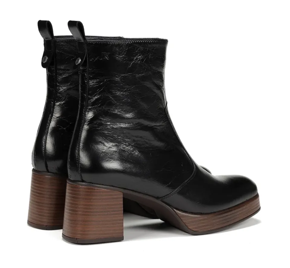 Fluchos CRISTEL D9157 Botín Negro Fashion