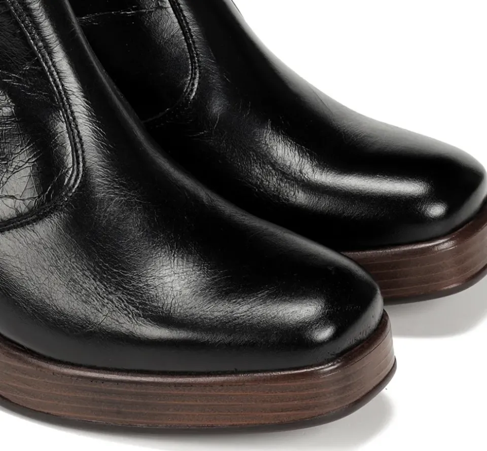 Fluchos CRISTEL D9157 Botín Negro Fashion