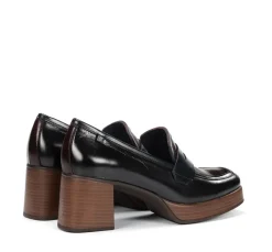 Fluchos CRISTEL D9334 Mocasín Negro Outlet