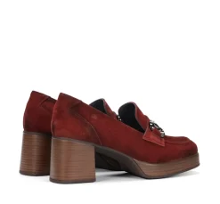 Fluchos CRISTEL D9155 Mocasín Rojo Fashion