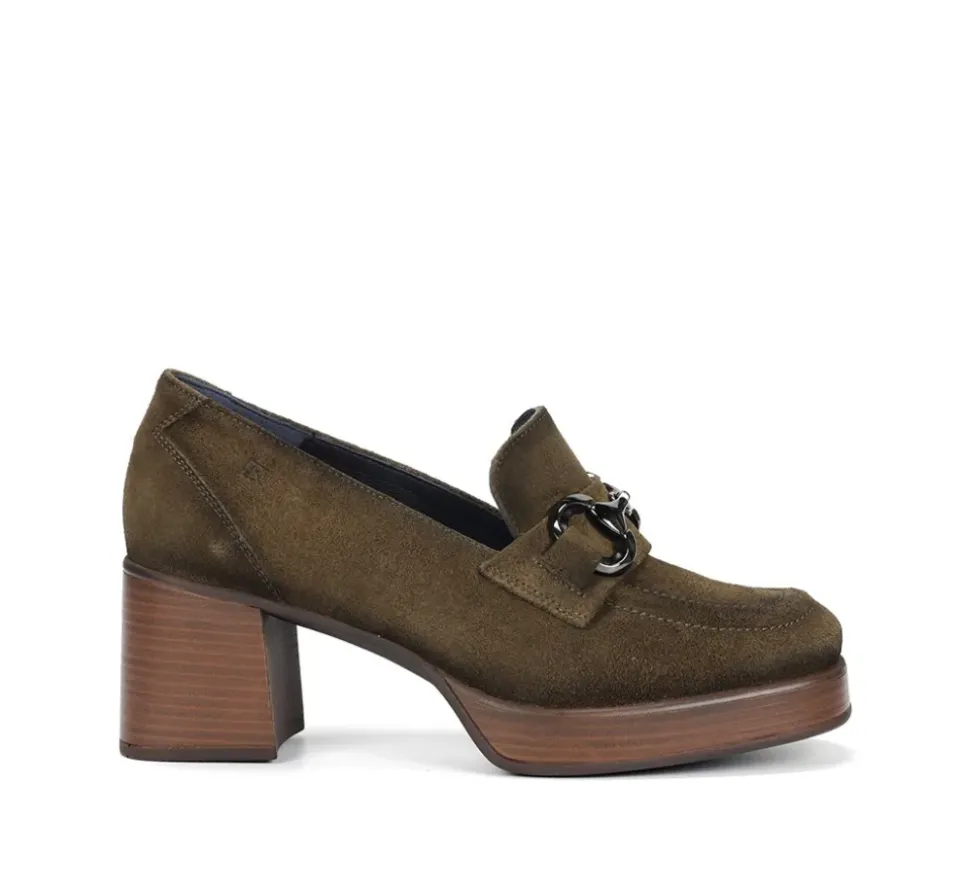 Fluchos CRISTEL D9155 Mocasín Verde Sale