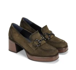 Fluchos CRISTEL D9155 Mocasín Verde Sale