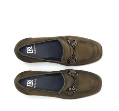 Fluchos CRISTEL D9155 Mocasín Verde Sale