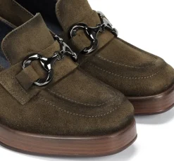 Fluchos CRISTEL D9155 Mocasín Verde Sale