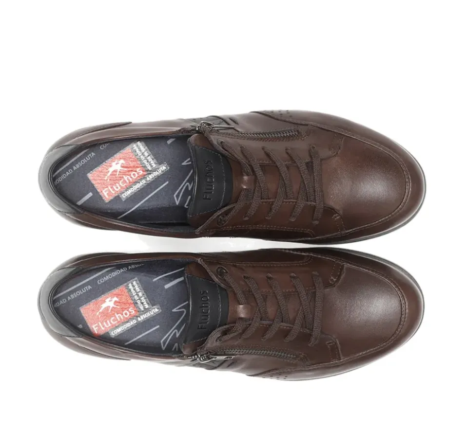 Fluchos DANIEL F1280 Zapato Con Cordones Marrón Sale