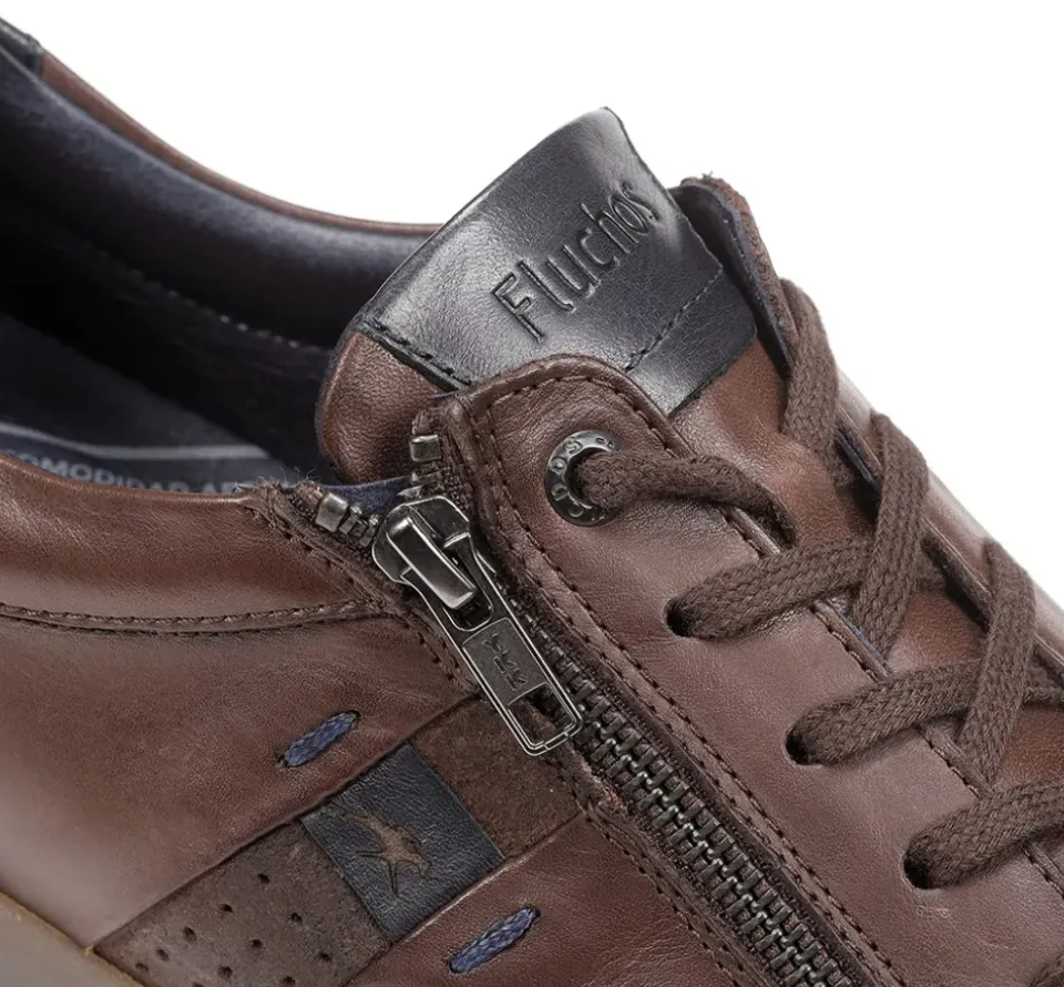 Fluchos DANIEL F1280 Zapato Con Cordones Marrón Sale