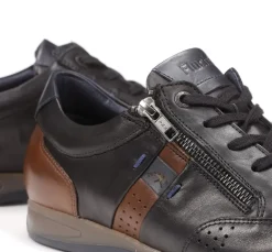 Fluchos DANIEL F1281 Zapato Con Cordoness Negro Outlet