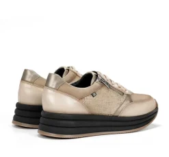 Fluchos DRAZ D9249 Deportivo Taupe Fashion