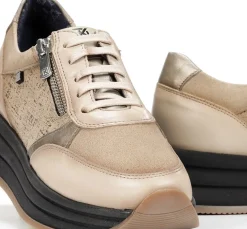 Fluchos DRAZ D9249 Deportivo Taupe Fashion