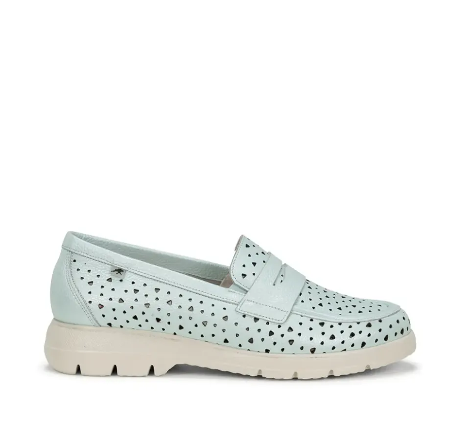 Fluchos GLADIS F1685 Mocasín Verde Clearance