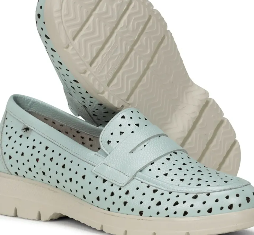 Fluchos GLADIS F1685 Mocasín Verde Clearance
