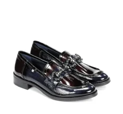 Fluchos HARVARD D9118 Mocasín Azul Discount