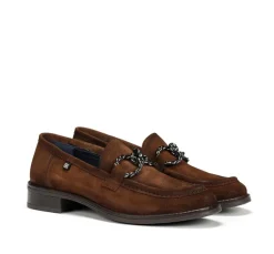 Fluchos HARVARD D9117 Mocasín Marrón New