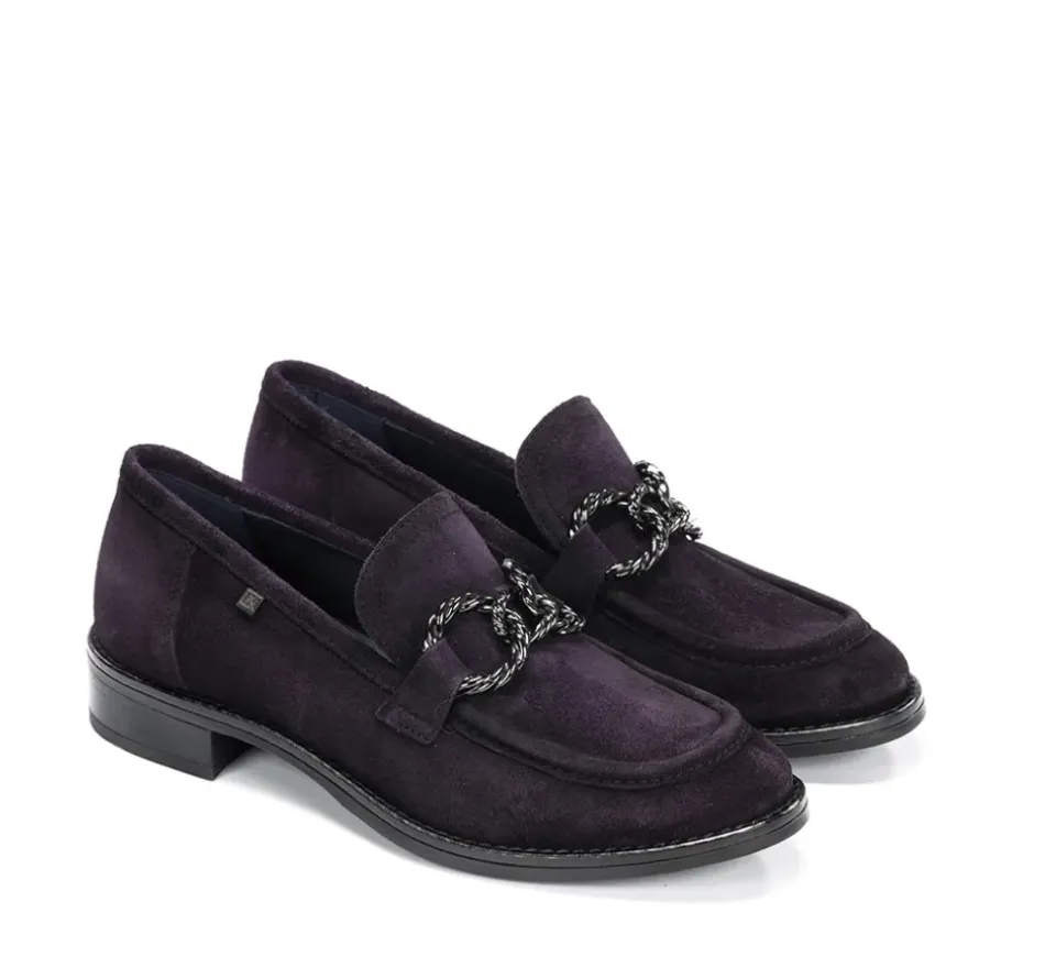 Fluchos HARVARD D9117 Mocasín Morado Outlet