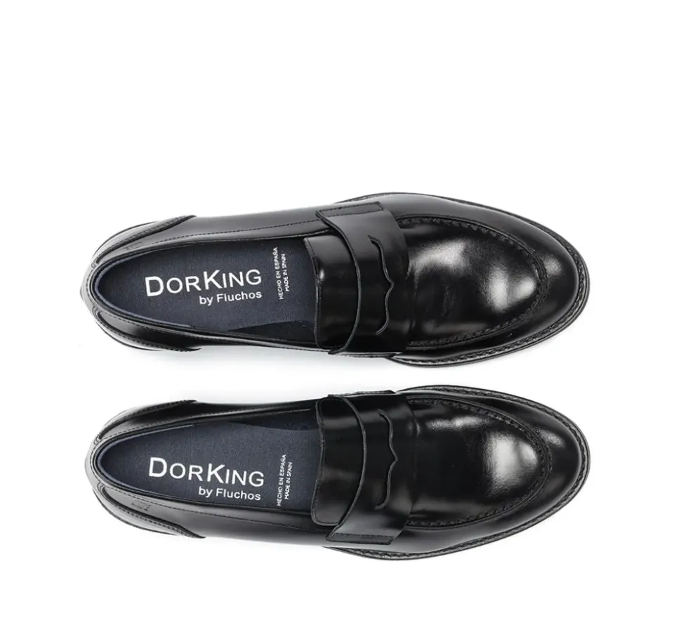 Fluchos HARVARD D8710 Mocasín Negro Discount