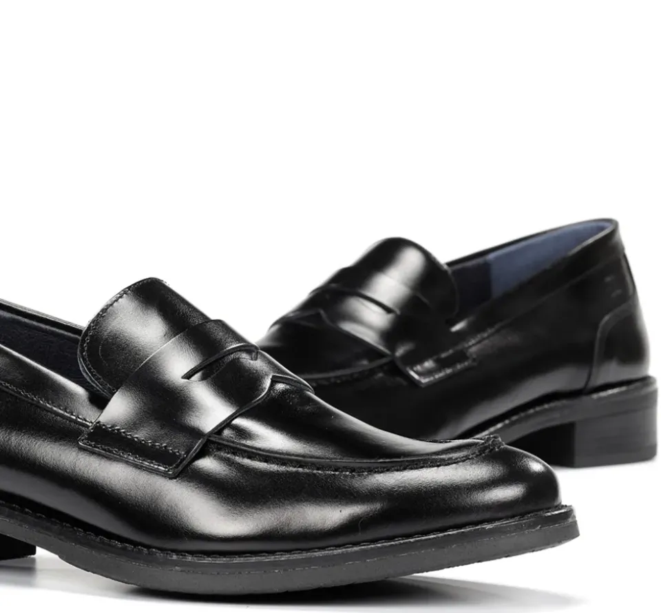 Fluchos HARVARD D8710 Mocasín Negro Discount