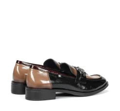 Fluchos HARVARD D9118 Mocasín Negro Fashion