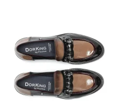 Fluchos HARVARD D9118 Mocasín Negro Fashion