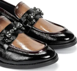 Fluchos HARVARD D9118 Mocasín Negro Fashion