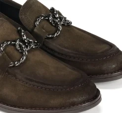 Fluchos HARVARD D9117 Mocasín Verde Sale