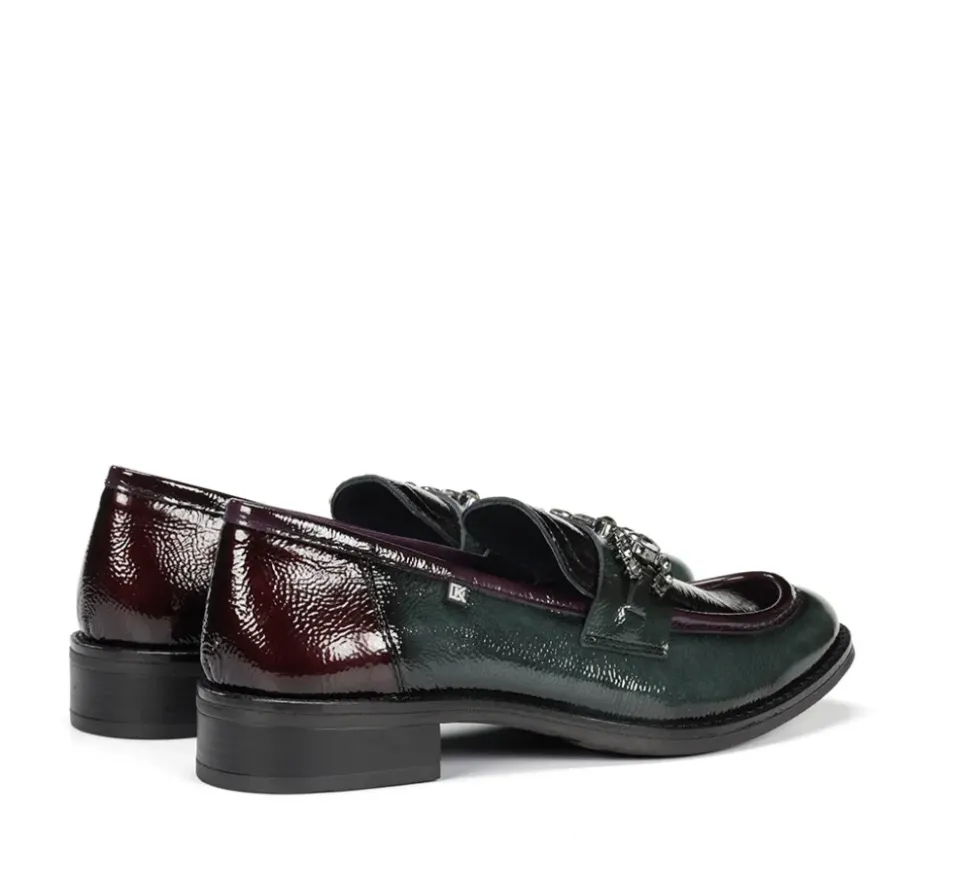 Fluchos HARVARD D9118 Mocasín Verde Clearance