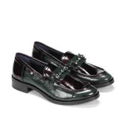 Fluchos HARVARD D9118 Mocasín Verde Clearance