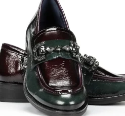 Fluchos HARVARD D9118 Mocasín Verde Clearance