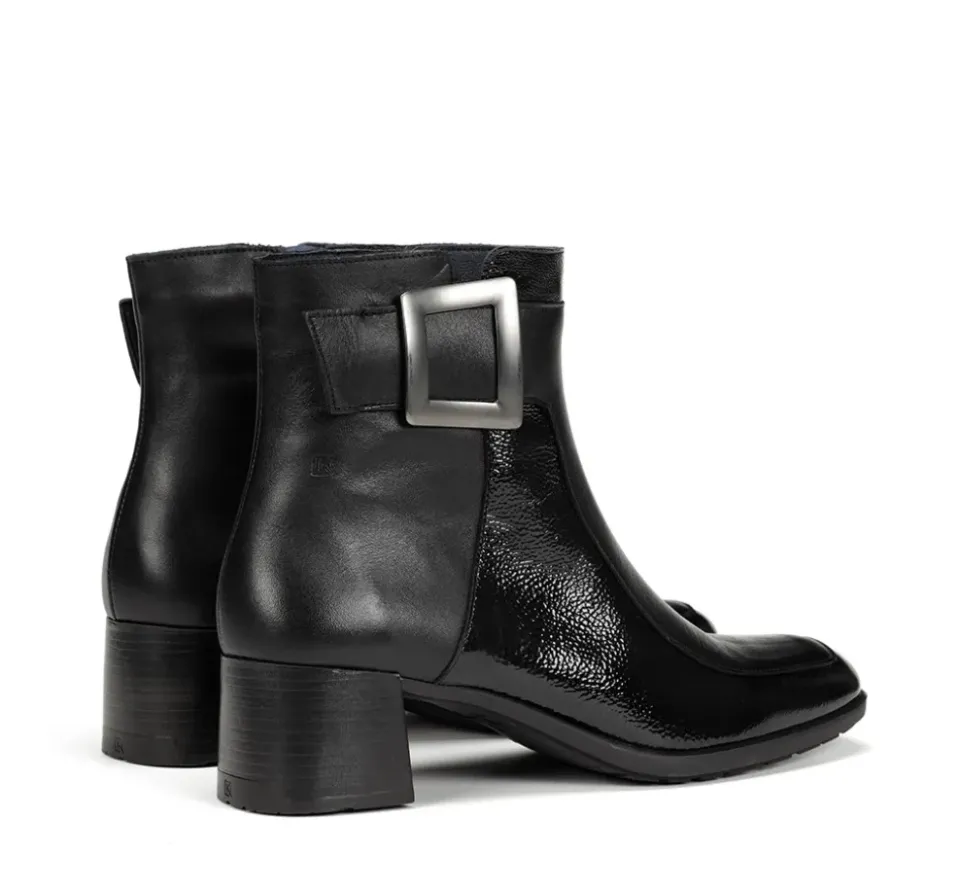 Fluchos IKIA D9199 Botín Negro Fashion