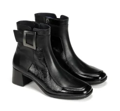 Fluchos IKIA D9199 Botín Negro Fashion