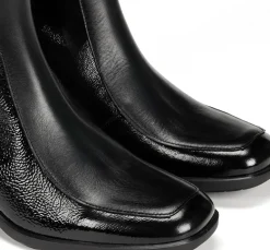 Fluchos IKIA D9199 Botín Negro Fashion