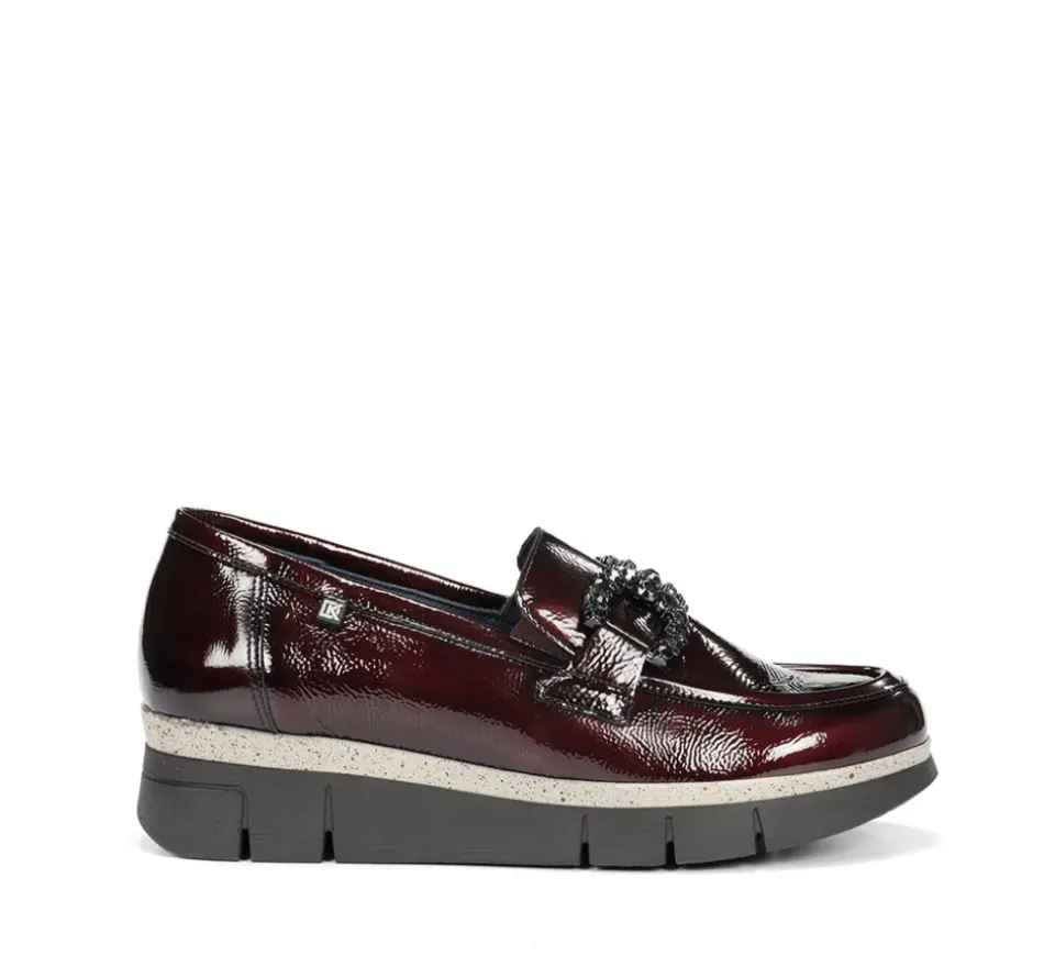 Fluchos INDIA D9325 Mocasín Burdeos Sale