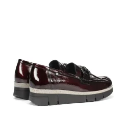Fluchos INDIA D9325 Mocasín Burdeos Sale