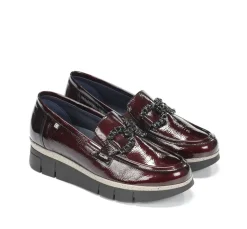 Fluchos INDIA D9325 Mocasín Burdeos Sale