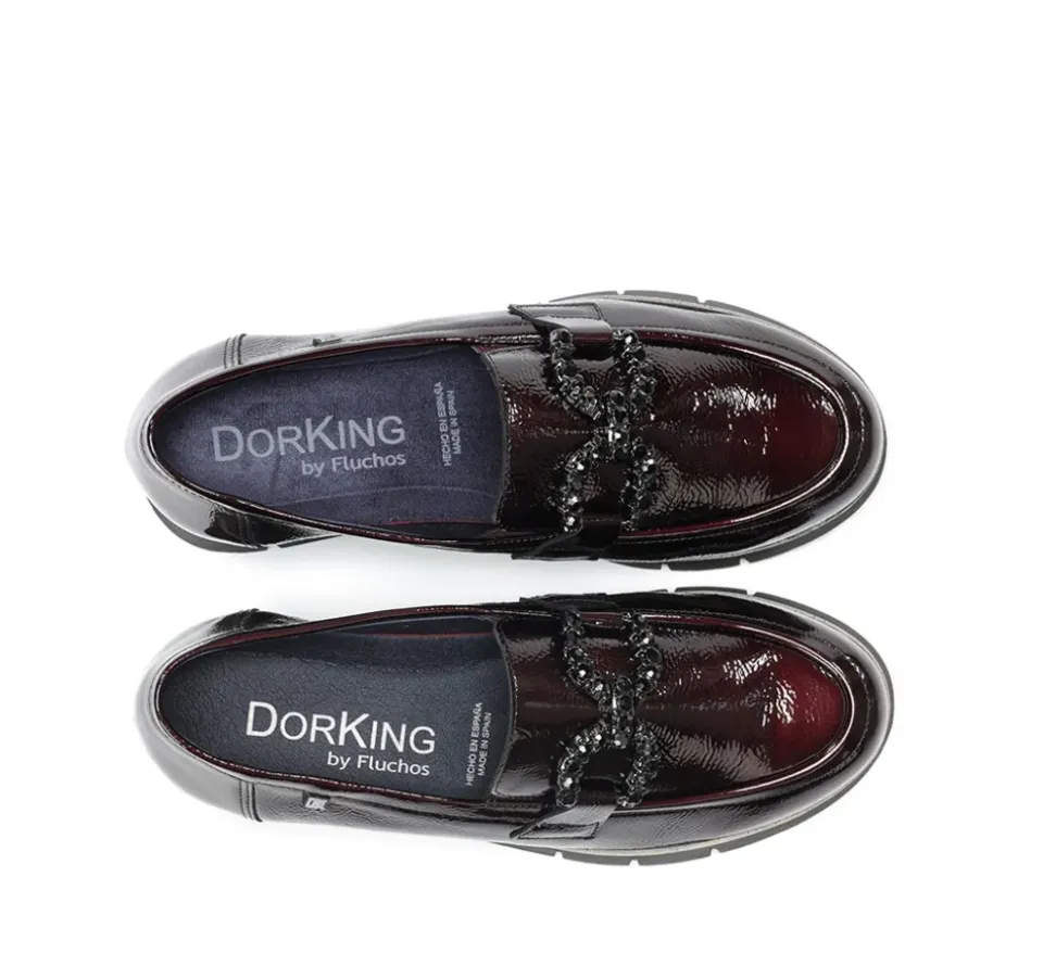 Fluchos INDIA D9325 Mocasín Burdeos Sale