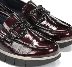 Fluchos INDIA D9325 Mocasín Burdeos Sale