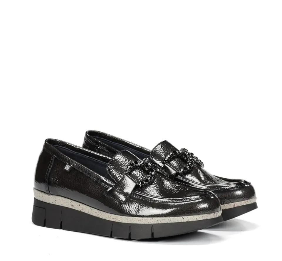 Fluchos INDIA D9325 Mocasín Gris Sale