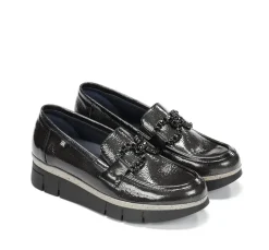 Fluchos INDIA D9325 Mocasín Gris Sale