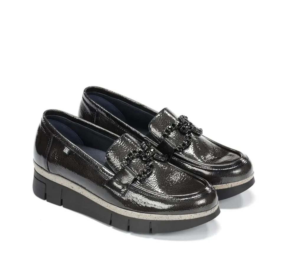 Fluchos INDIA D9325 Mocasín Gris Sale