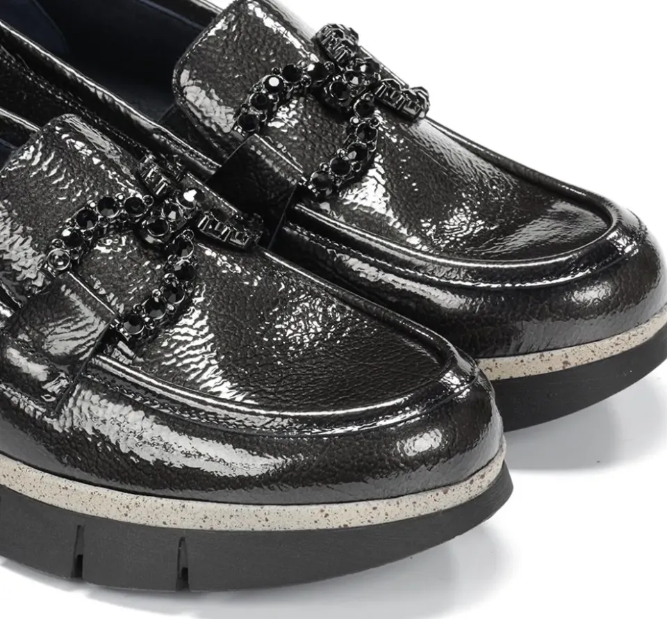 Fluchos INDIA D9325 Mocasín Gris Sale