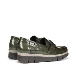 Fluchos INDIA D9325 Mocasín Verde Clearance