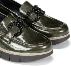 Fluchos INDIA D9325 Mocasín Verde Clearance