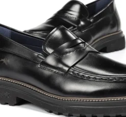 Fluchos LINCON F2058 Mocasín Negro Discount
